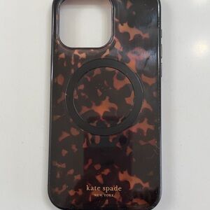 Kate Spade Brown Tortoise Phone Case